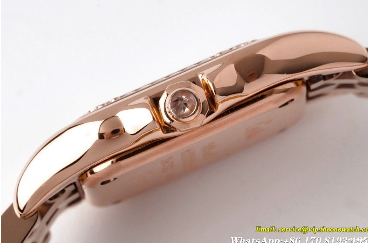 RG Ladies Dial BVF Dia White Quartz Secrete De RG 22mm Panthere 0421